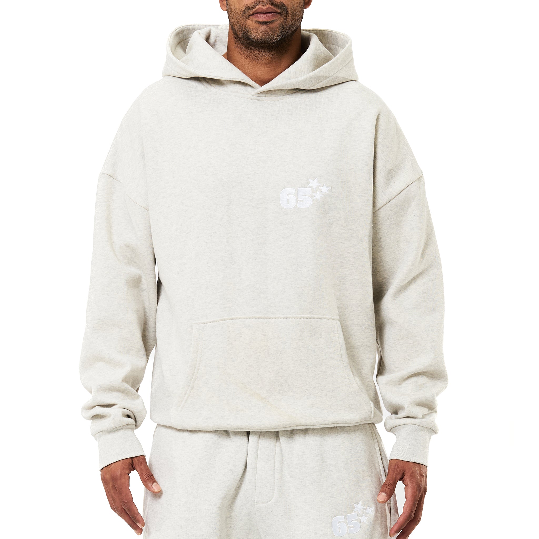 CREAMY GREY HOODIE