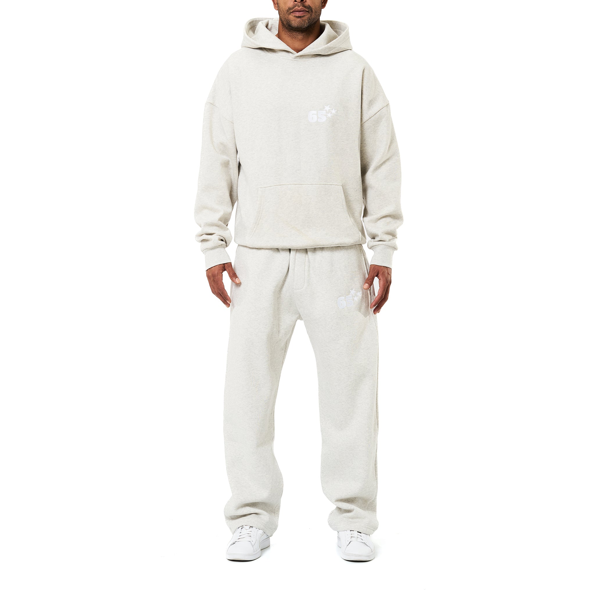 CREAMY GREY TRACKSUIT BUNDLE