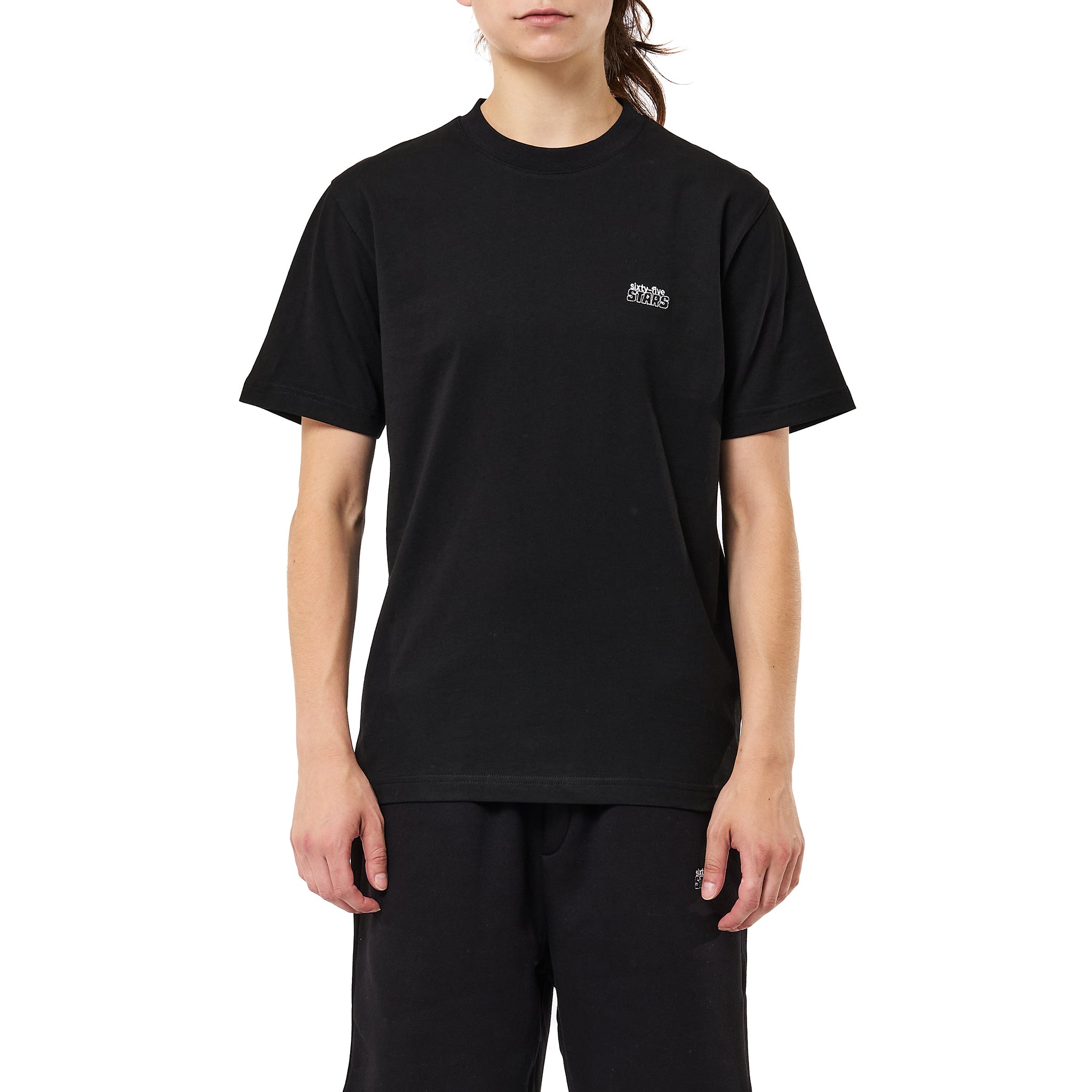 BLACK BASIC TEE