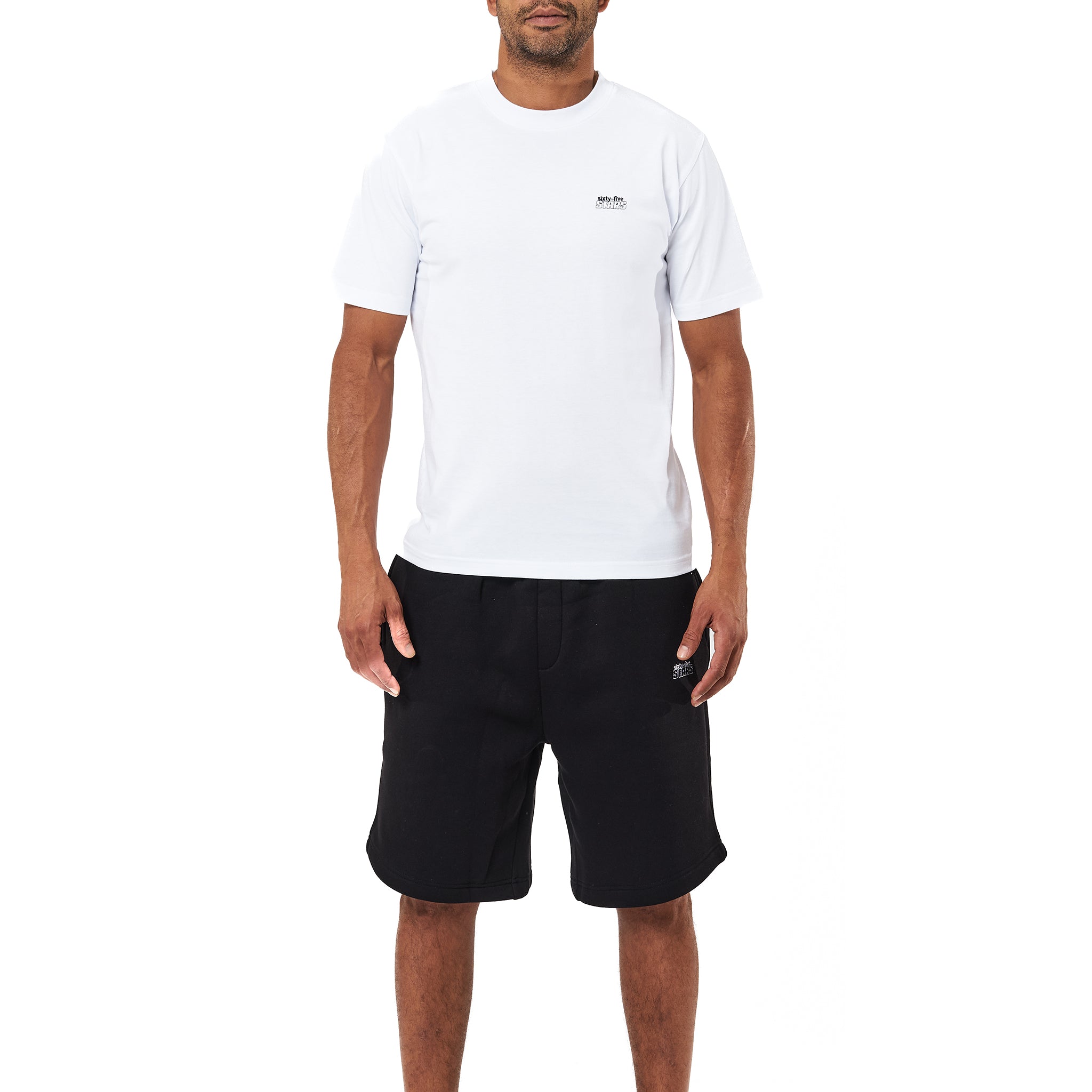 WHITE BASIC TEE