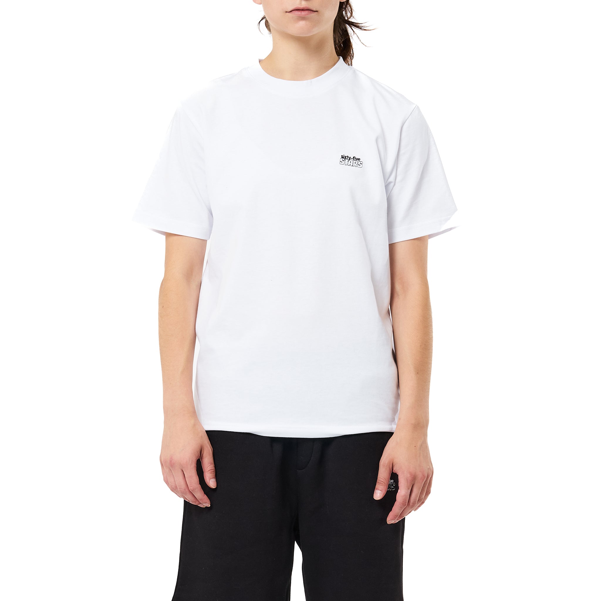 WHITE BASIC TEE