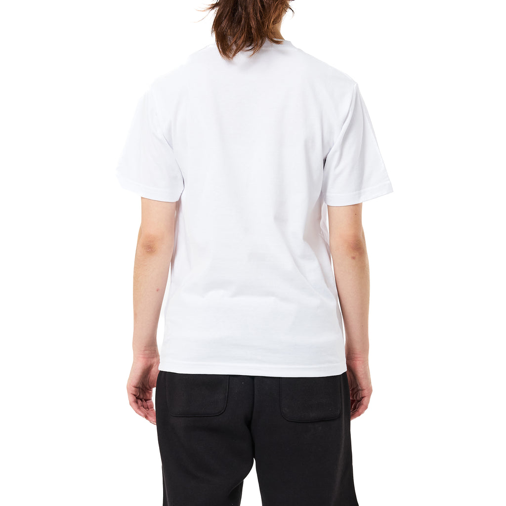 WHITE BASIC TEE